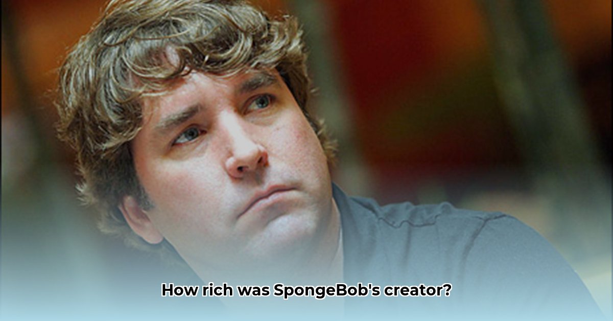 spongebob creator net worth